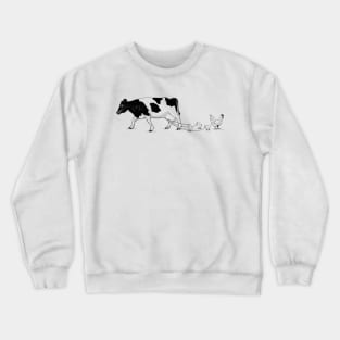 Cow vs. Chicken Crewneck Sweatshirt